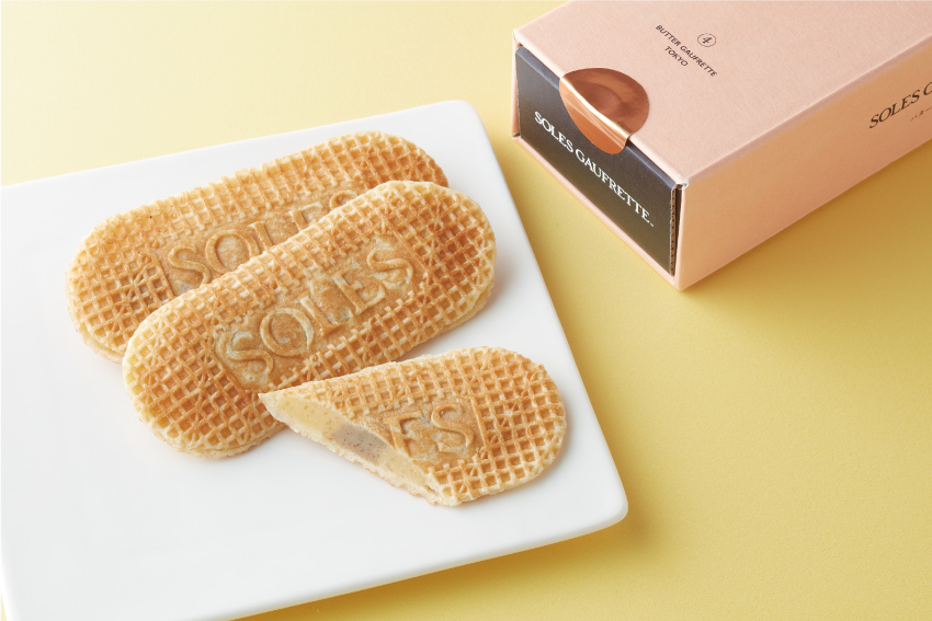 バターゴーフレット専門店　SOLES GAUFRETTE「バターゴーフレット（4枚入）」972円