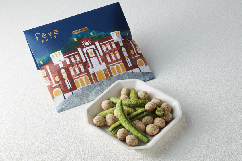 フェーヴ「東京えびもんじゃピーナッツ」360円