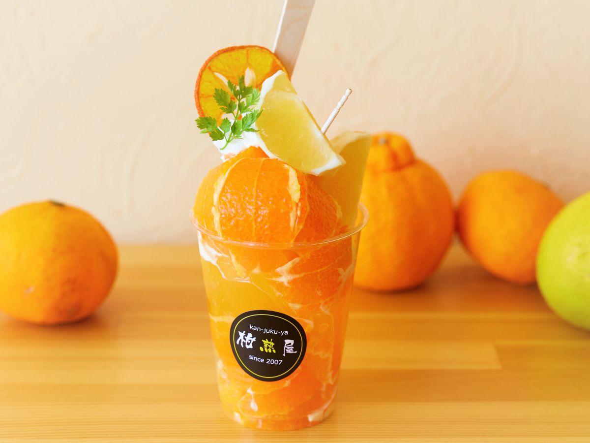 みかんパフェ 650円～ ※数量限定 