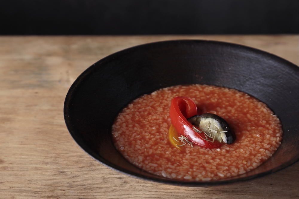 道明寺トマトリゾット 1100円