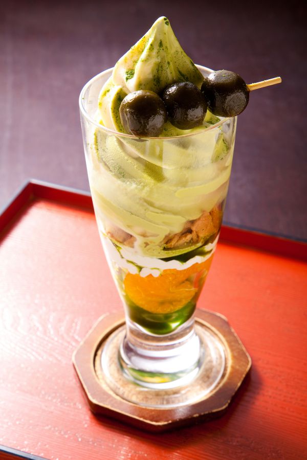 抹茶サンデー 850円