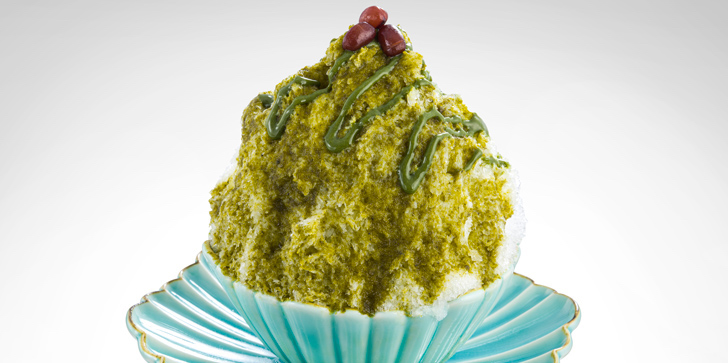 「茶寮都路里 祇園本店」の新作かき氷は、まさかのピスタチオ！