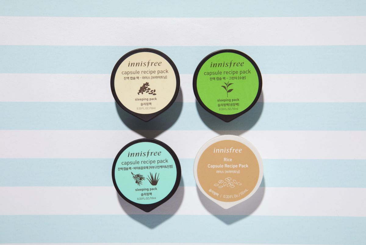 カプセルレシピパック N  各種 264円（税込）／イニスフリー