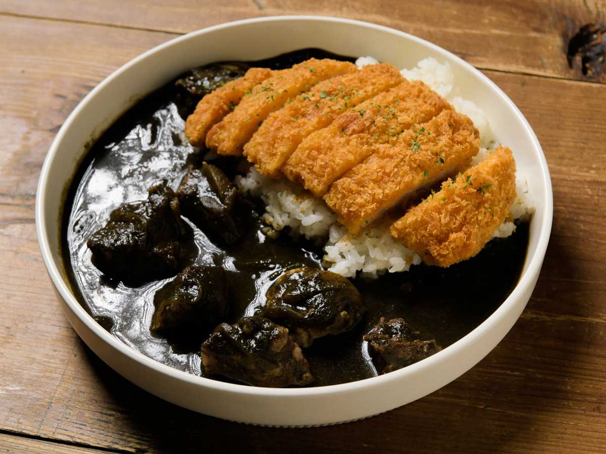 和牛黒カレー+とんかつ／Wagyu to Worldwide