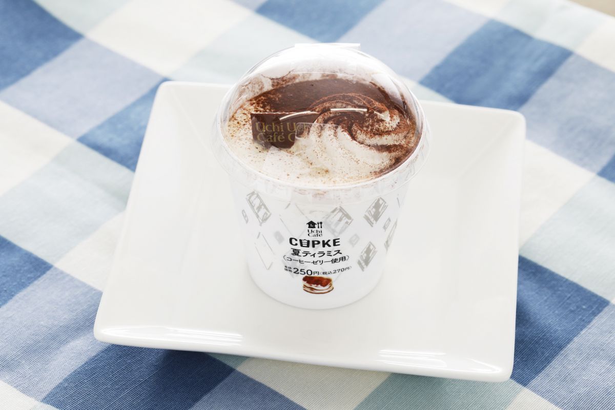 CUPKE　夏ティラミス(コーヒーゼリー使用)　270円(税込)