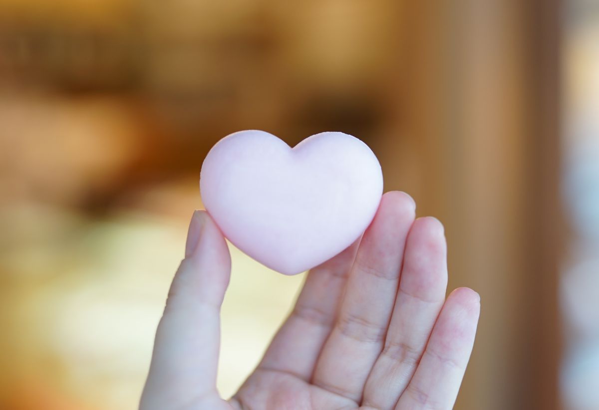 ハート最中 1個194円