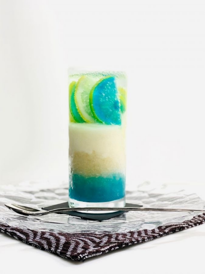 「レモンスカッシュ」1200円（税抜）／JOTARO SAITO CAFÉ銀座店