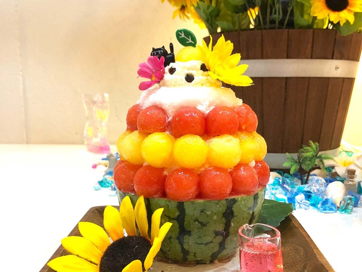 すいかみるく3段／浅草よろず茶屋444