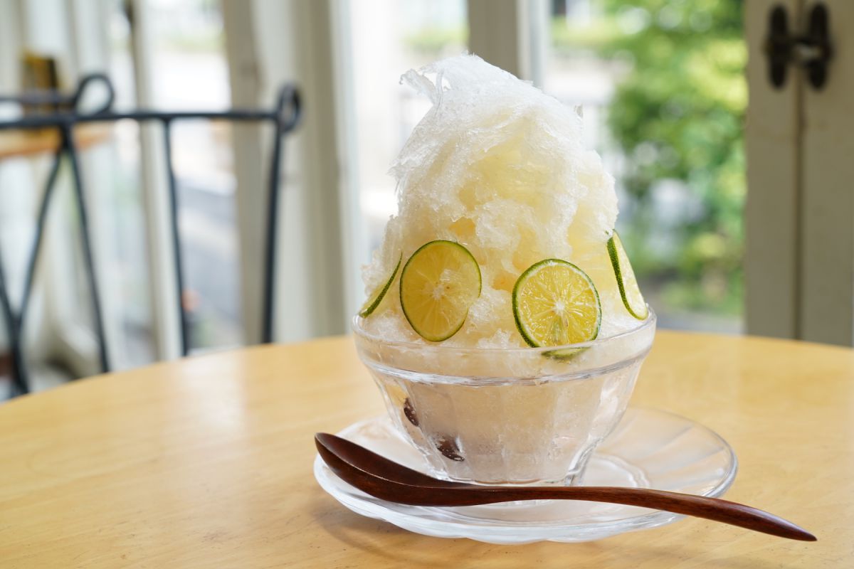 柚香のかき氷 880円