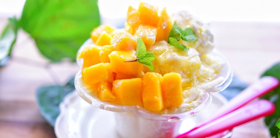 沖縄マンゴーでキッチュな台湾かき氷【kyoko_plusのレシピ＆テーブルコーデvol.23】