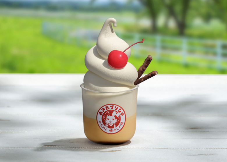 「あきたプリンパフェ」600円