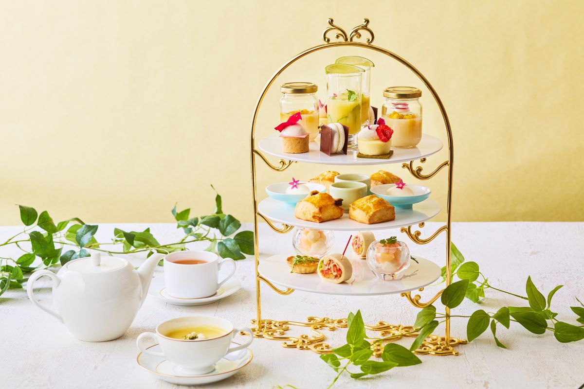 アフタヌーンティーの一例