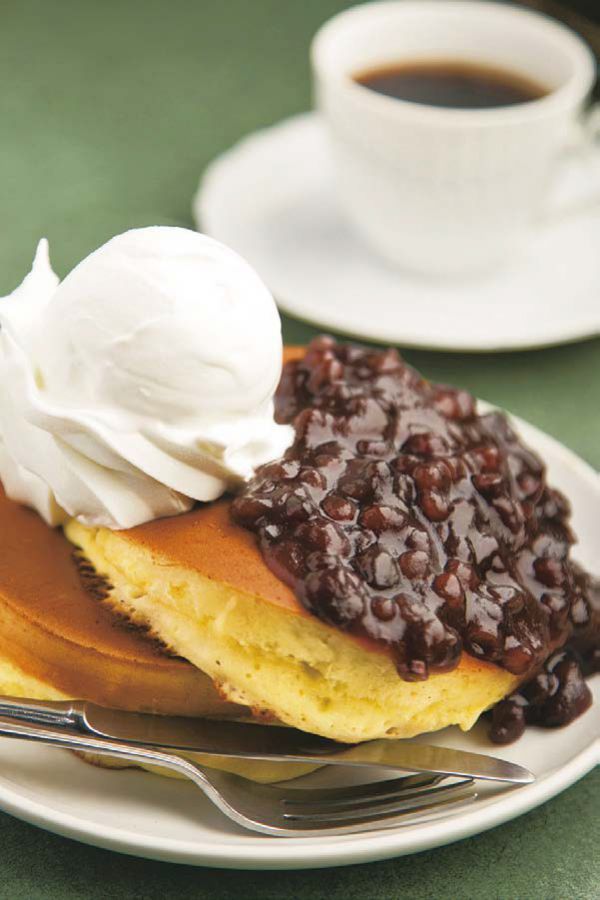 小倉クリームホットケーキ（680円）