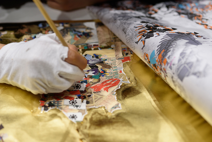 「大坂冬の陣図屛風」デジタル想定復元