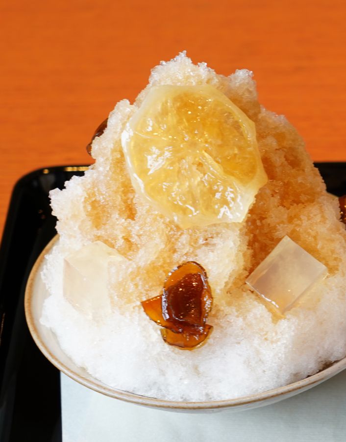 しょうがレモン氷1100円