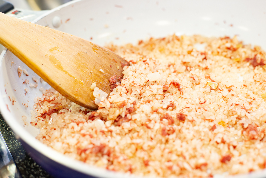 アフター写真（炒めた後）