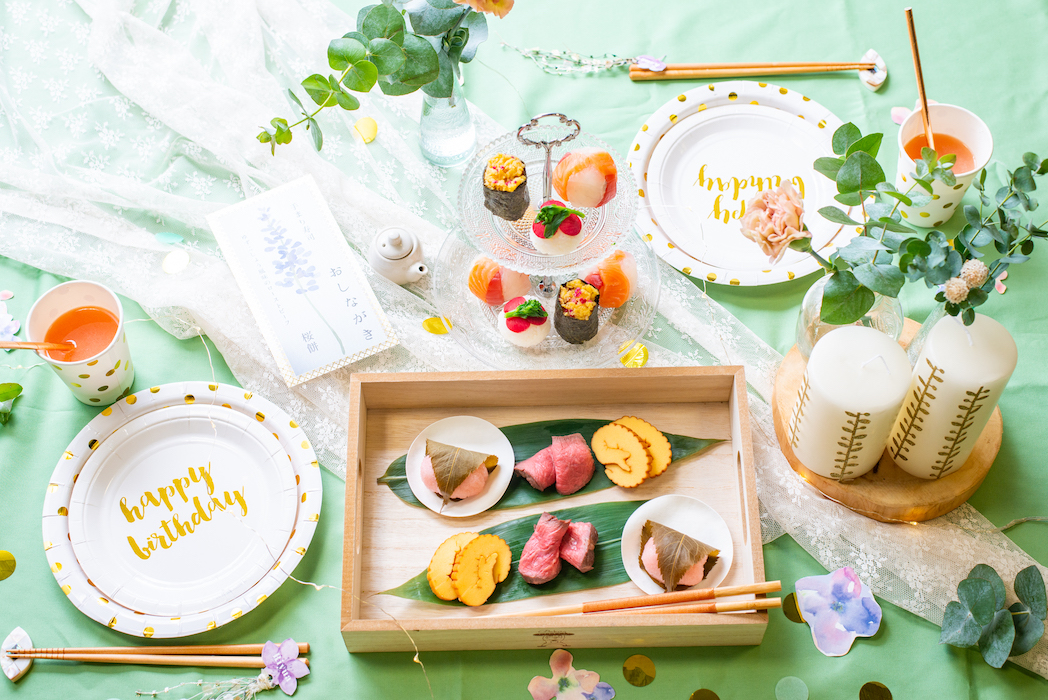 手まり寿司に桜餅！簡単レシピで作る日本の「和アフタヌーンティー」