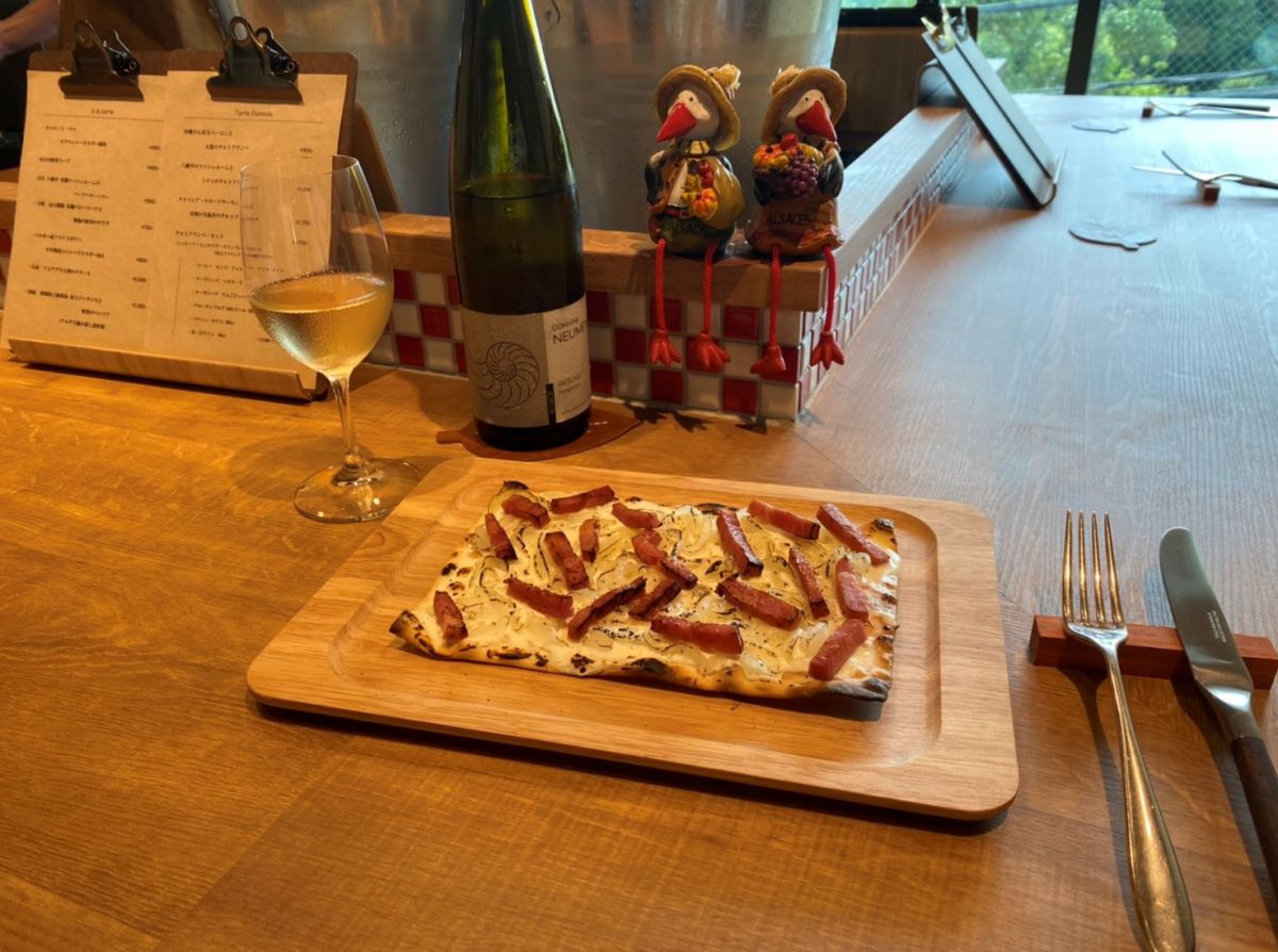 タルト・フランベ900円