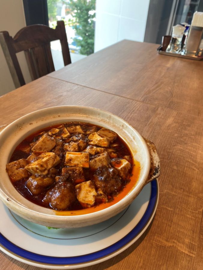 伊勢海老入り陳麻婆豆腐1980円