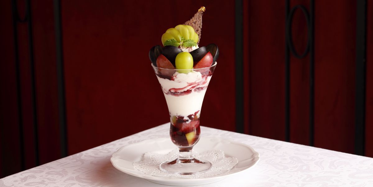 資生堂パーラー 銀座本店9月限定「シャインマスカットのパフェ」＆「葡萄のフルーツサンド」が登場