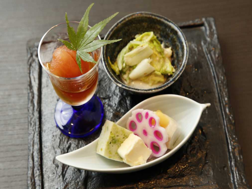 「月替わり会席（昼）」3500円