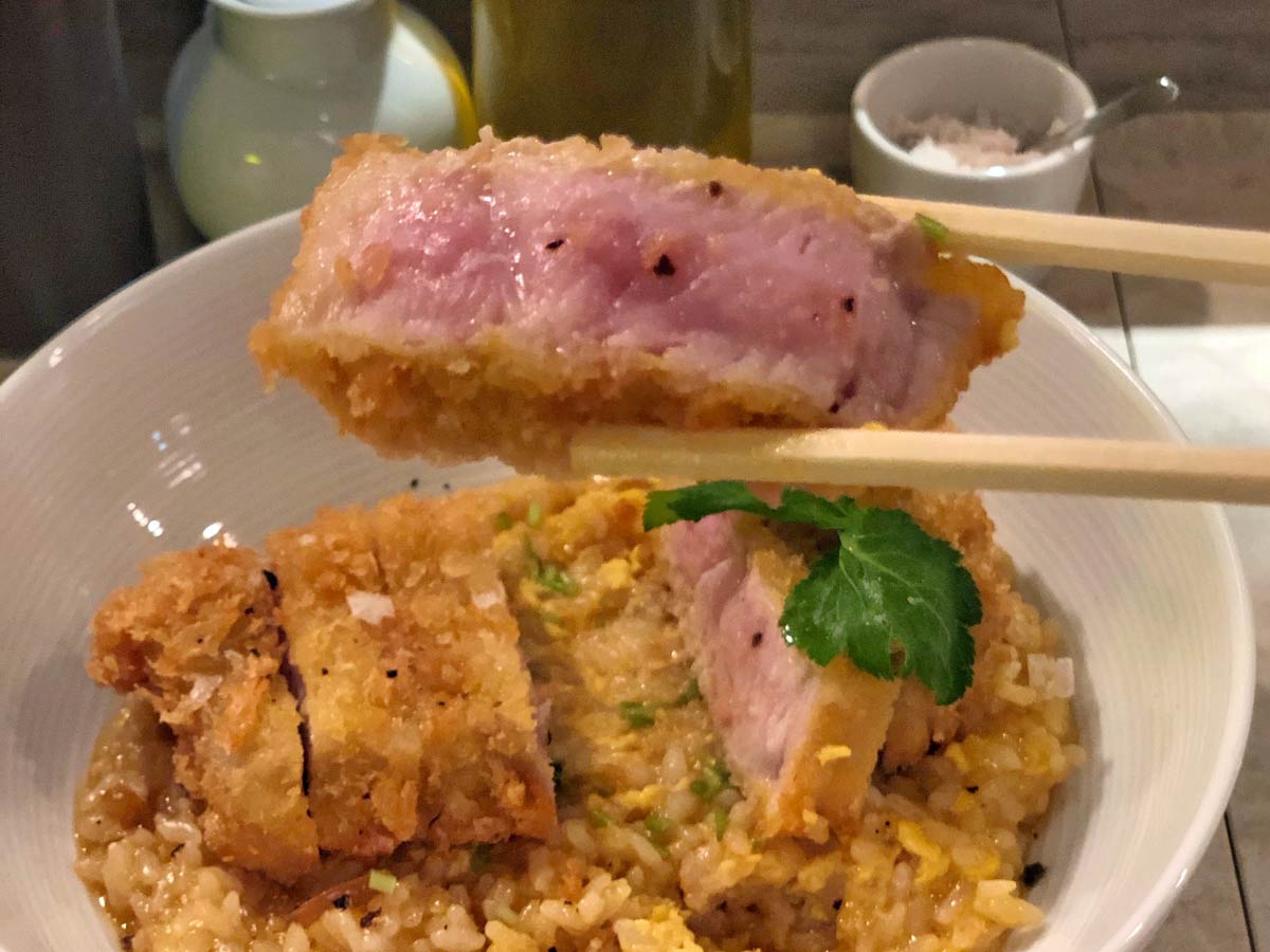 サクサクのとんかつ