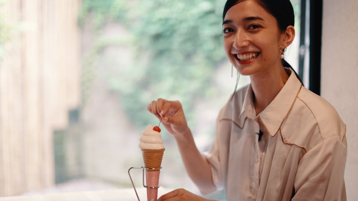 きな粉ソフトクリーム550円