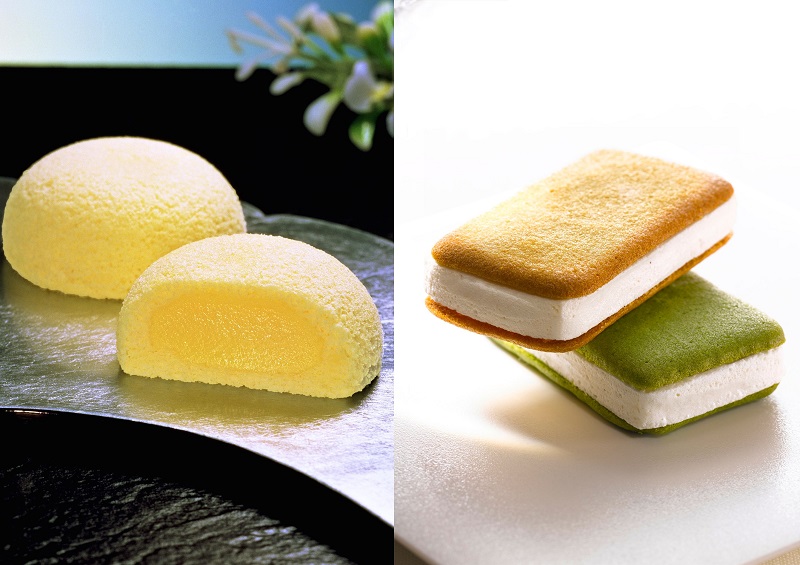 萩の月･HONMIDO SAND詰め合わせ (生菓子･菓子)5個入  2500円　 販売期間：9月16日（水）〜10月31日（土）