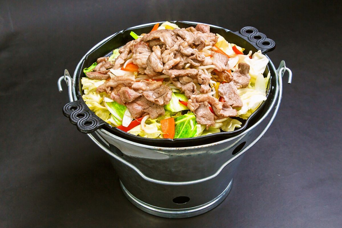 「バケツジンギスカン（2人前）」のイメージ