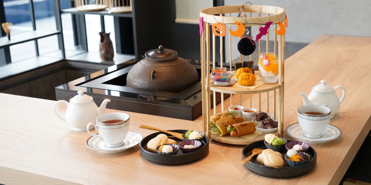 10月限定、京都・老舗和菓子店の魅惑のハロウィン・アフタヌーンティー