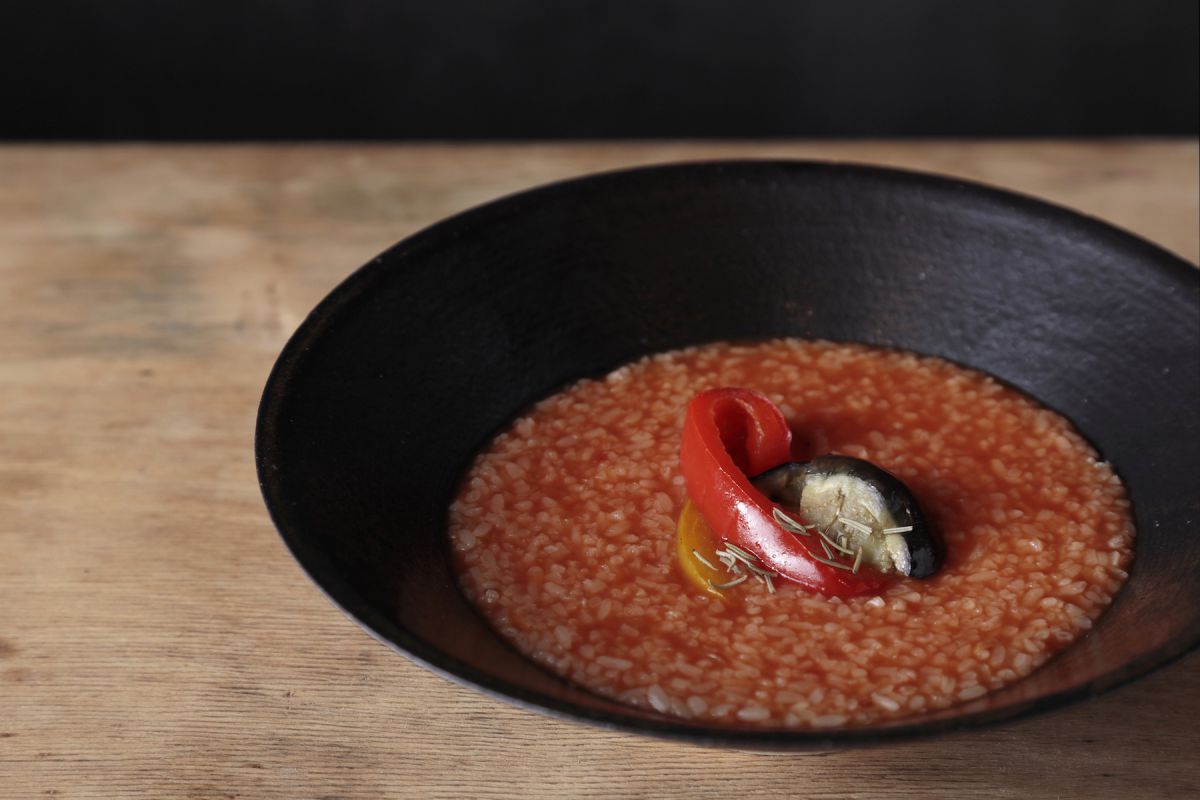 道明寺トマトリゾット 1100円