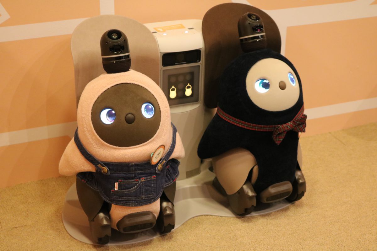 おやすみ（充電）中のようす