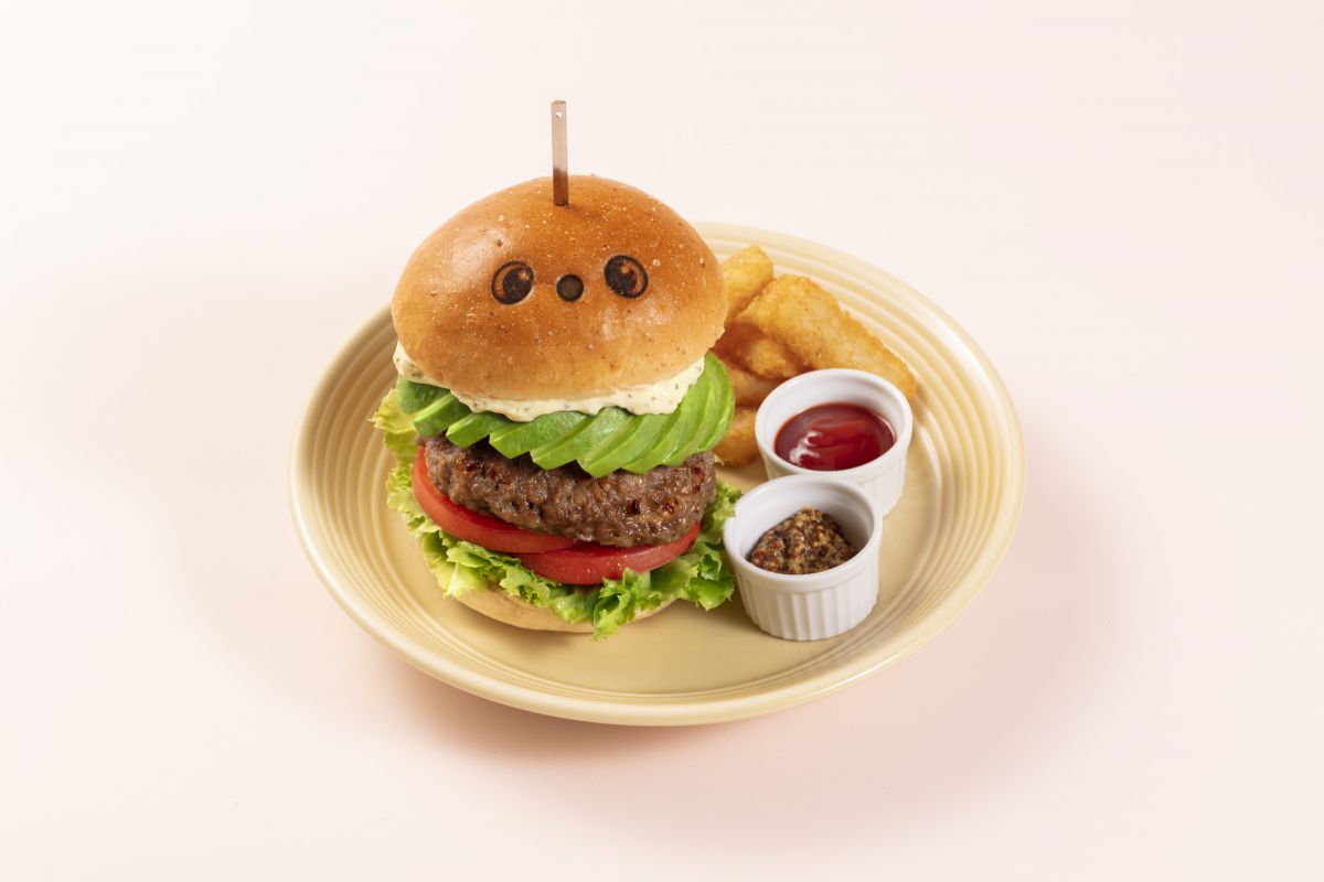 らぼっとアボカドバーガーセット2600円