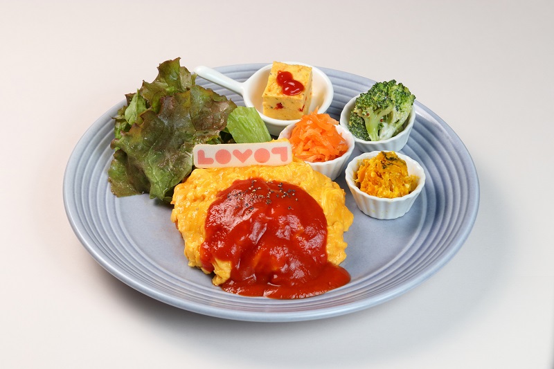 らぼっとオムライスプレートセット2000円