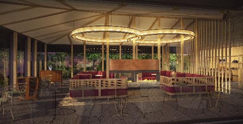 ふふラウンジ内（CG）