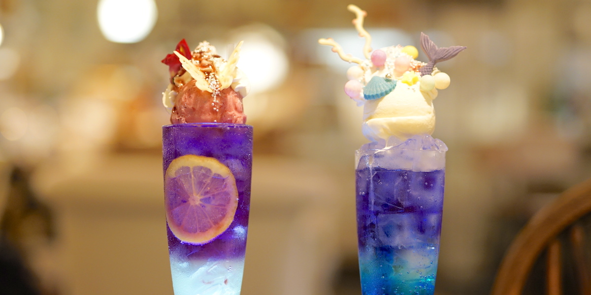 注文率100％!? かわいすぎる、ロマンチックなマーメイドフロート