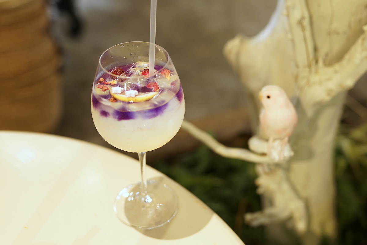 紫色のグラデーションを楽しむ！