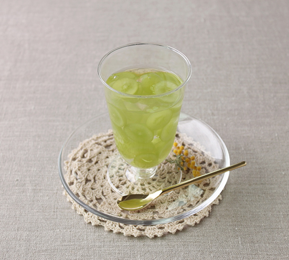 シャインマスカットのゼリー