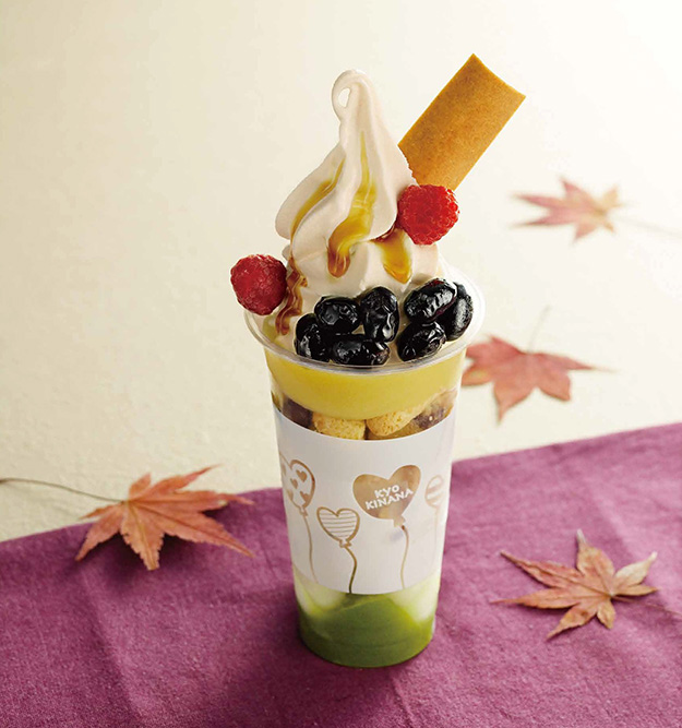 衹園きなな【衹園町南側】／コラボパフェ（1人前）770円　[各日限定300カップ]