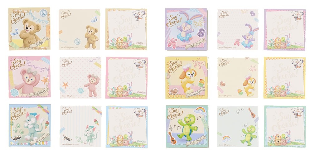 メモセット（6冊セット）1600円