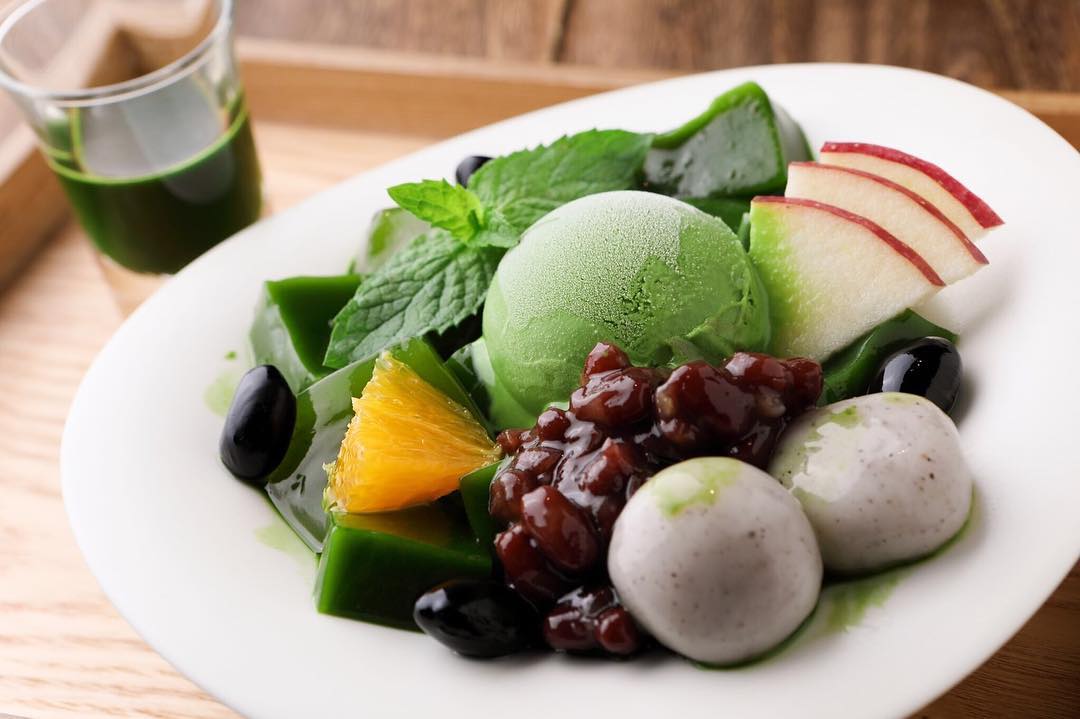 クリーム抹茶ゼリー 638円