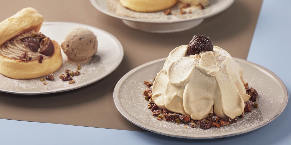 スフレパンケーキ専門店「FLIPPER'S」から炭火焙煎ほうじ茶薫る和スイーツが新登場！