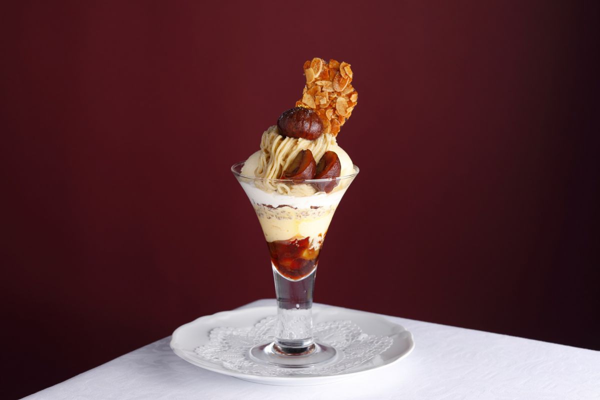 モンブランパフェ ジャージーミルク仕立て