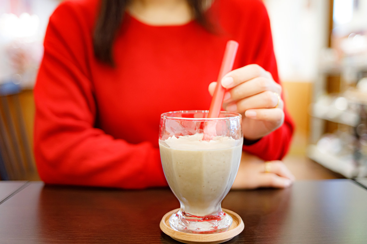 「笠間の栗シェイク」（600円税別）