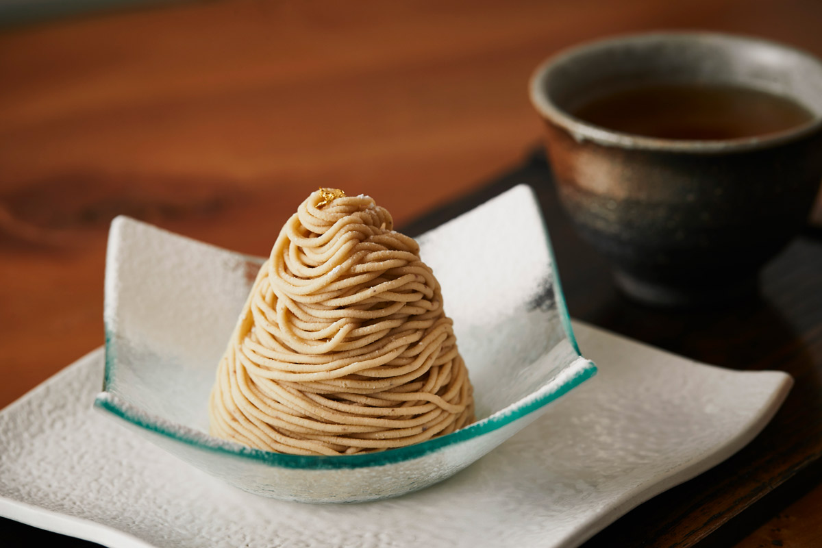 「モンブランデセル」（ドリンクセット1182円~税別）