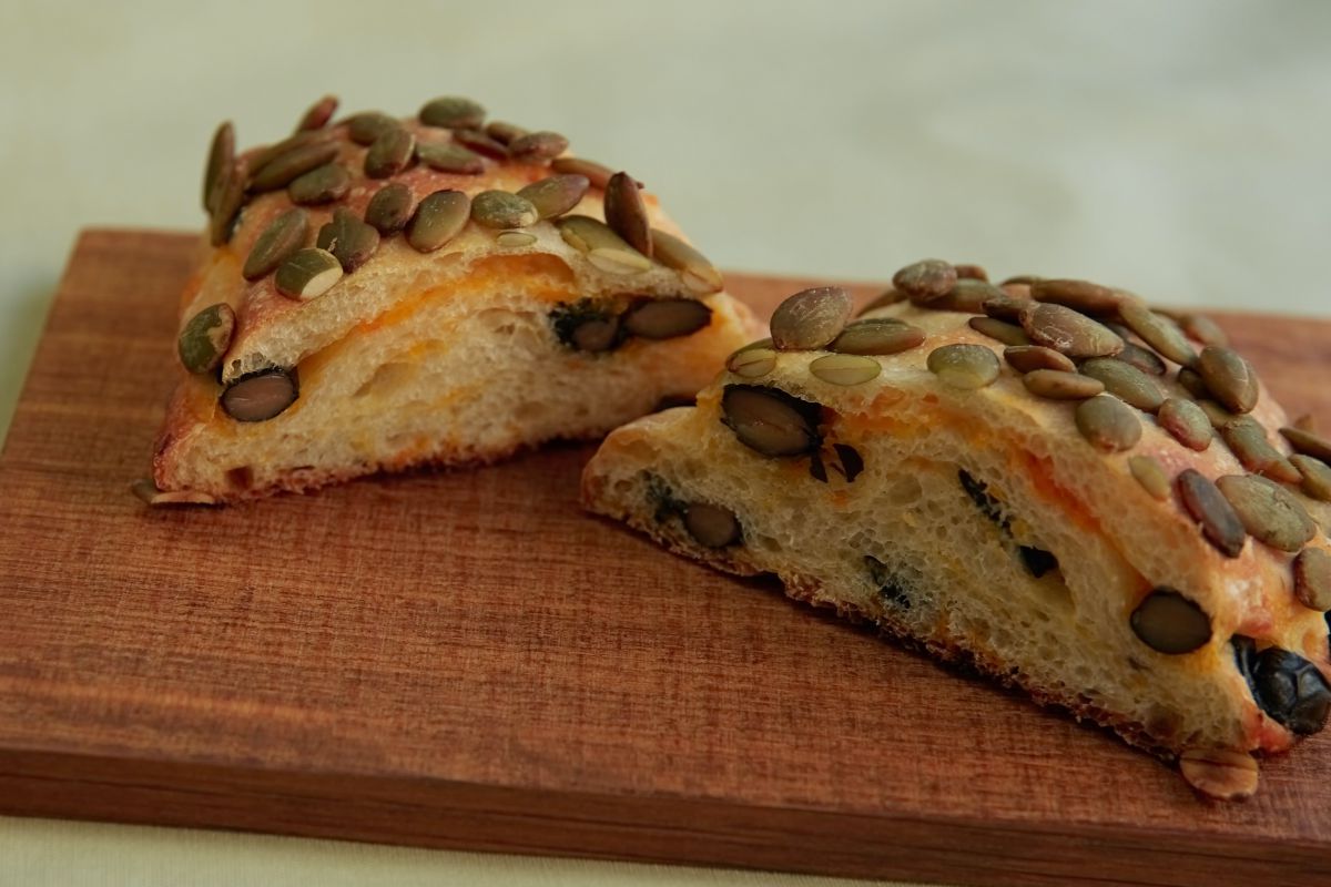 かぼちゃと黒豆のリュスティック