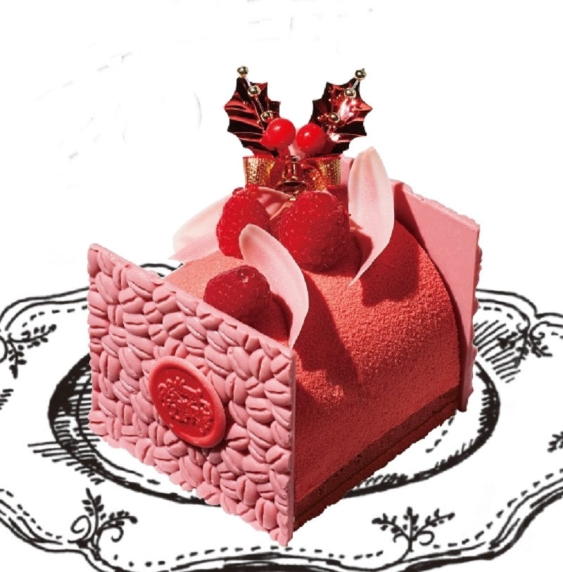 「コーヒーギャラリーヒロ」ノエル ルビーアンジュ（長さ9×幅9×高さ8cm）2160円[販売予定数40]