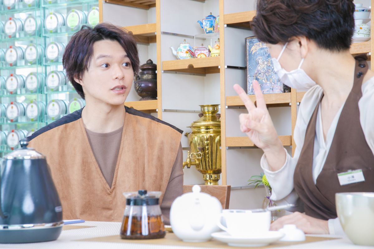 小澤先生「お茶を淹れたら時間差で2回味見しましょう」