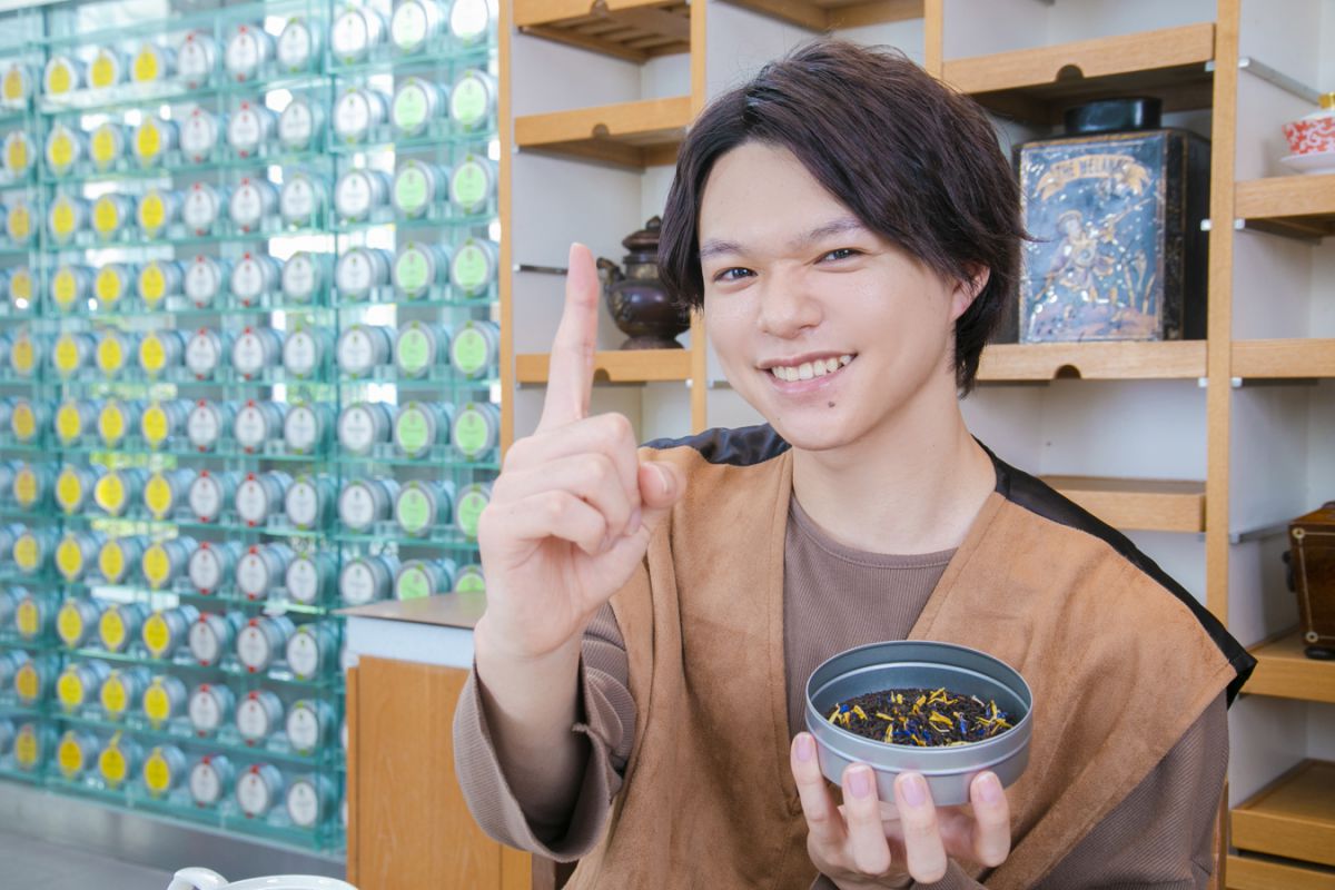 世界にひとつだけの紅茶が完成!