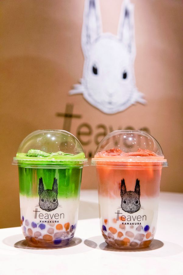 左・宇治の初雪（M）550円、右・トゥインクル トワイニング（M）500円